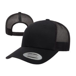 Trucker color solido - Negro