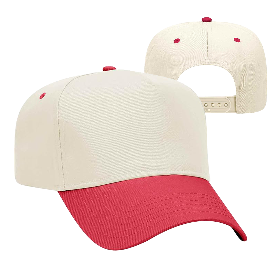 Gorra reforzada 5 paneles